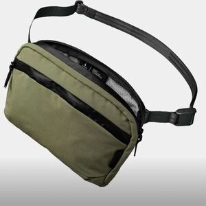 Sleek Olive Women's Crossbody Bag